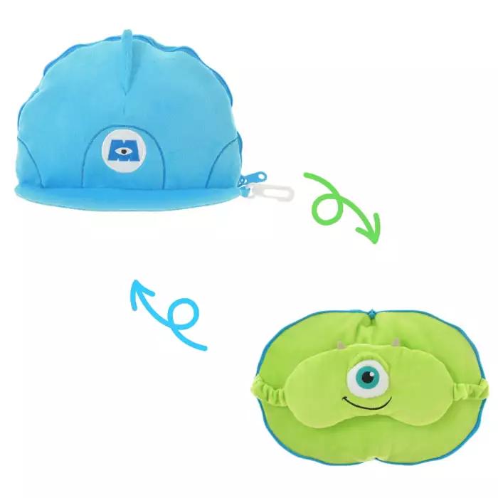 

Disney Mike Pillow Eye Mask Japan NEW Disney Store