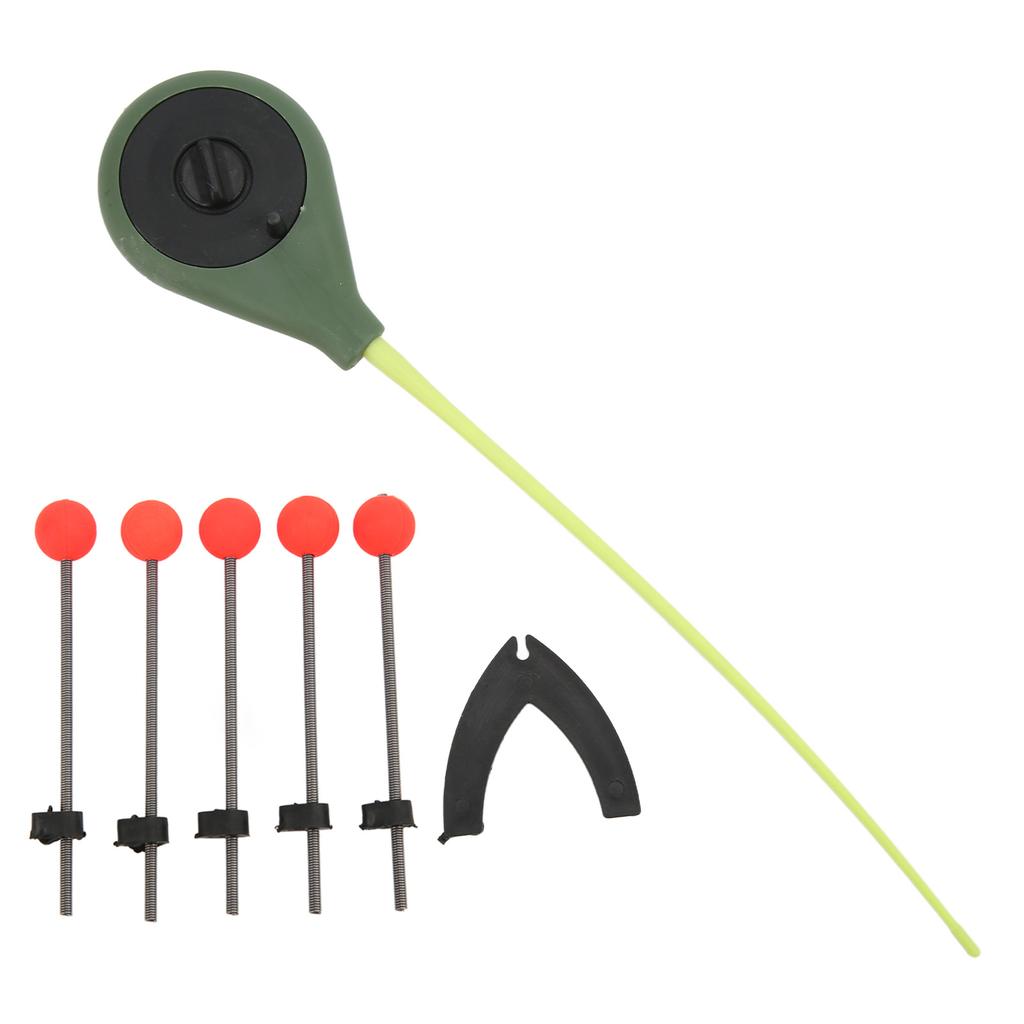 5 szt. Przenośna Zimowa Wędka do Łowienia pod Lodem Wskazówka do Wędki na Zewnątrz Zimowy Sprzęt Wędkarski Pomocniczy