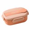 Stainless Steel Divides Food Container 3/4 Grids Food Storage Crisper Insulation Lunch Box  Outdoor
