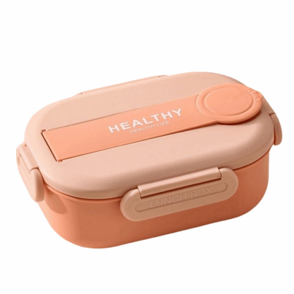 Stainless Steel Divides Food Container 3/4 Grids Food Storage Crisper Insulation Lunch Box  Outdoor