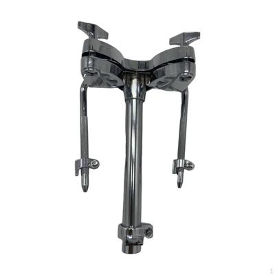 Tom-Drum-Ständer Halter Rack-Mount-Halterung Stabiles Set Zubehör Klemme Doppelt