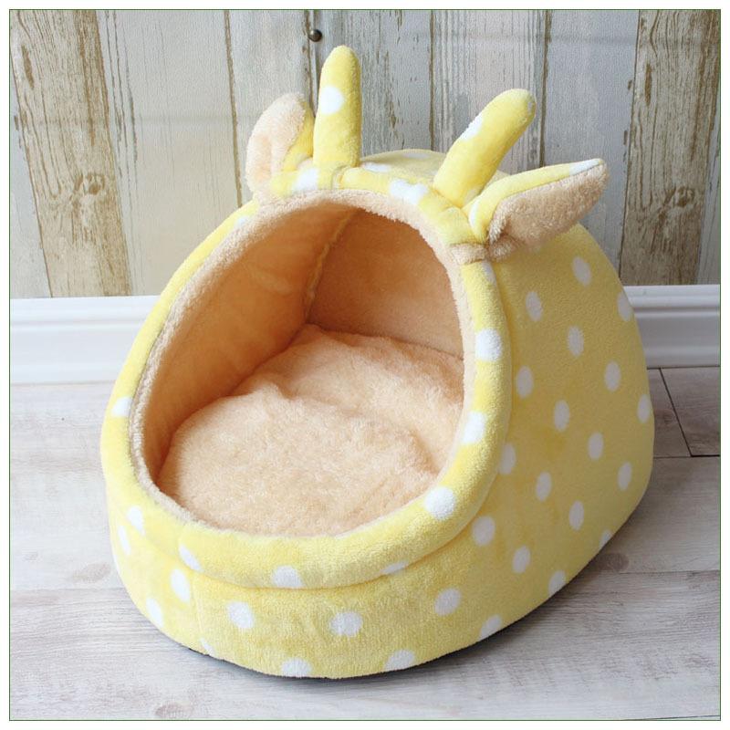 

Four Seasons Dog Kennel Dog Bed Removable Washable House Enclosed Indoor Oversized Cat Kennel Pet Kennel Supplies Cat Bed S