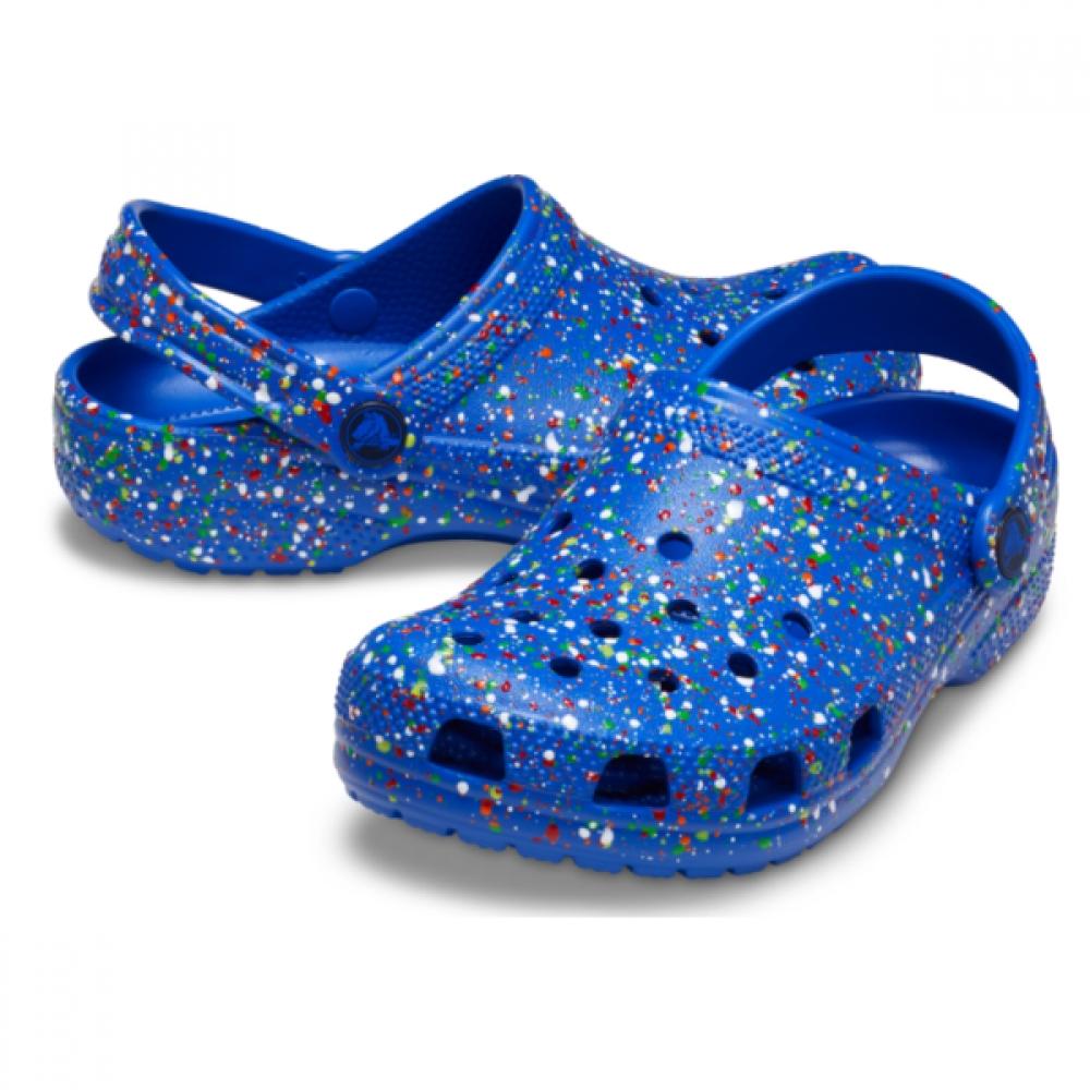 Crocs Classic Paint Splatter Clog Kids 210349 4kz