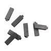 12Pcs Motor Carbon Brush Carbon Brushes Anchors Engine Electric Hair Dryer Generals Set 4x5.5x17mm For Cleaner Extractor