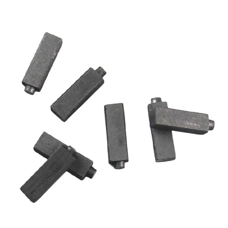 12Pcs Motor Carbon Brush Carbon Brushes Anchors Engine Electric Hair Dryer Generals Set 4x5.5x17mm For Cleaner Extractor