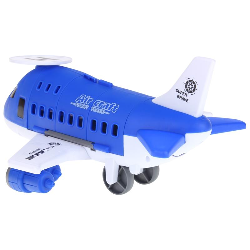 Police Transport Plane Foldable Parking with Vehicles Police Patrol Car