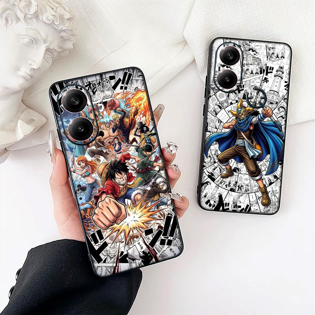 One Piece Roronoa Zoro Luffy Usopp Phone Cover for Huawei P30 P20 Mate 20 Lite Pro Y7 Y6P Y7A 2019 Nova 5T 3I Protective Case