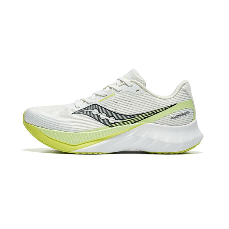 Saucony Unisex Tide 2 White Citron Running Shoes S28216-2 42.5