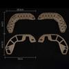 Helmet Rails Nylon 1 Pair with Mounting Screws Helmet Accessories