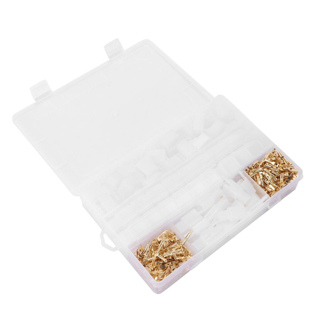 580PCS Car Electrical Connector Block Insulating Terminal 2.8mm 2 3 4 6 9Pin for Motorcycle Boat