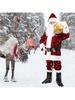 Men's Santa Claus Costume Set for Christmas & New Year's Eve Cosplay Parties