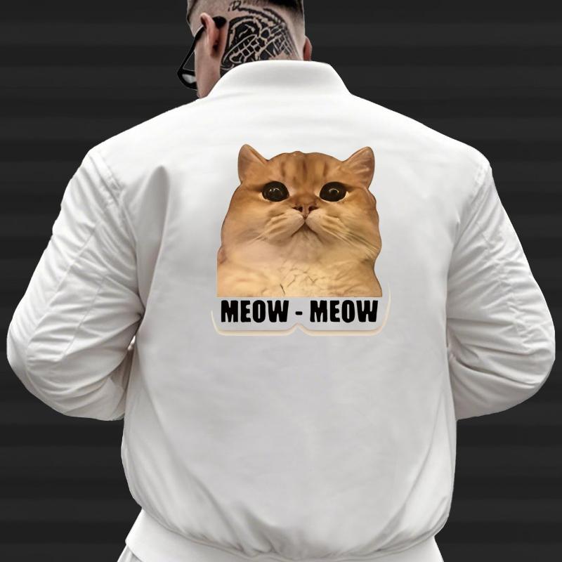 

Однотонный и простой для базового гардероба: Мужская повседневная бейсбольная куртка XXL белый