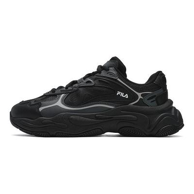 Mars 4 Retro Mode Lässig Sportlich Tragbar Low Top Laufschuhe Damen Sneaker Schwarz Grau F12W522101FBK