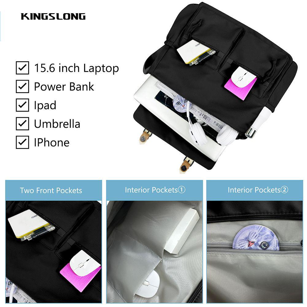 Versatile Large Capacity Canvas Crossbody Bag for Women & Men - Trendy Black Shoulder Bag