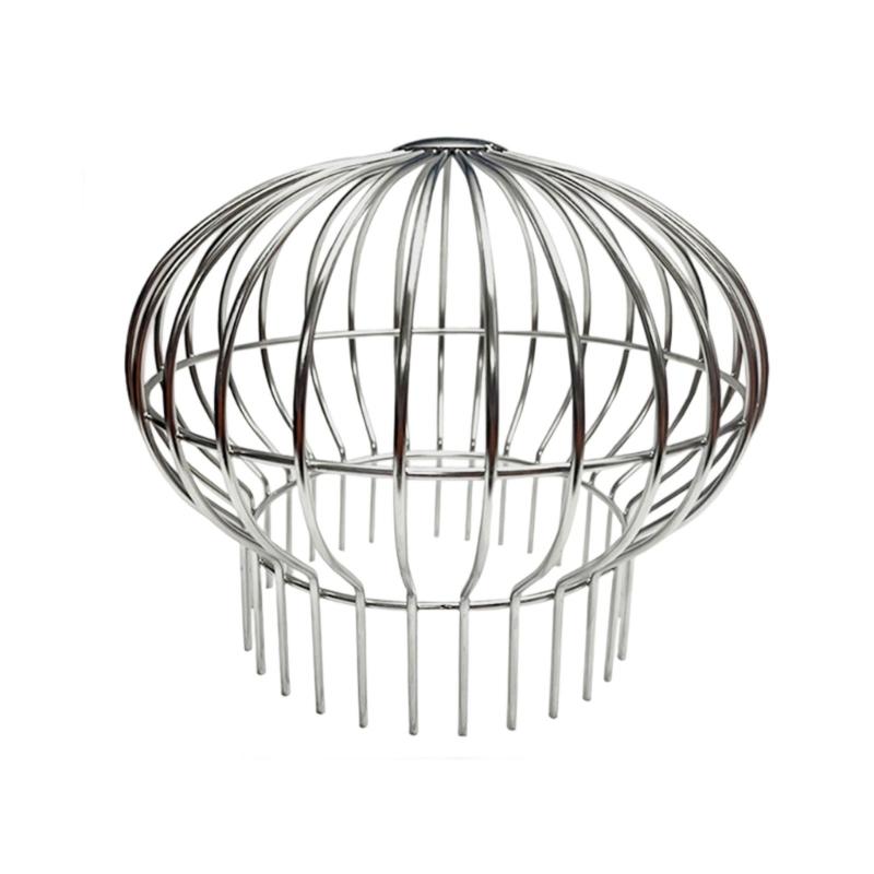 Upgraded Spherical Leaf Guards Drain Cover Steel Anti Clogging Design Drain Grate for Roof Balcony Easy Installation