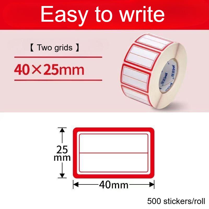 500pcs Freezing Labels - No Residue Peel & Stick, Waterproof & Oil-Resistant - Freezer, Fridge, Pantry, Kitchen Organization