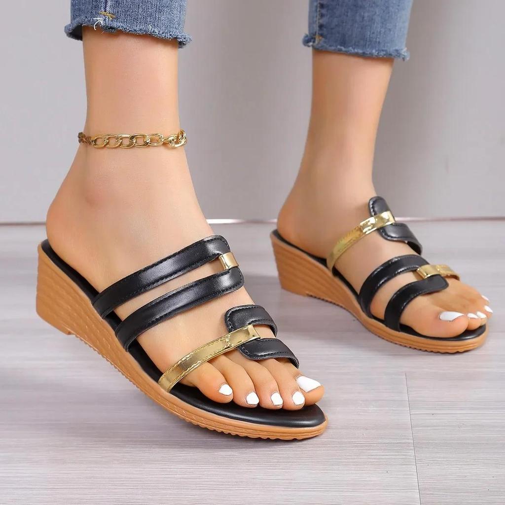 Moda de vară pentru dama, cu vârf deschis, cu cureaua îngustă, pantofi de designer pentru femei, ocazional, din piele, talpă groasă, sandale pentru femei, mărime mare