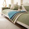 Simple Modern Sofa Mat Four Seasons Universal Luxury Anti Slip Seat Cushion Pastoral Style Sofa Cover