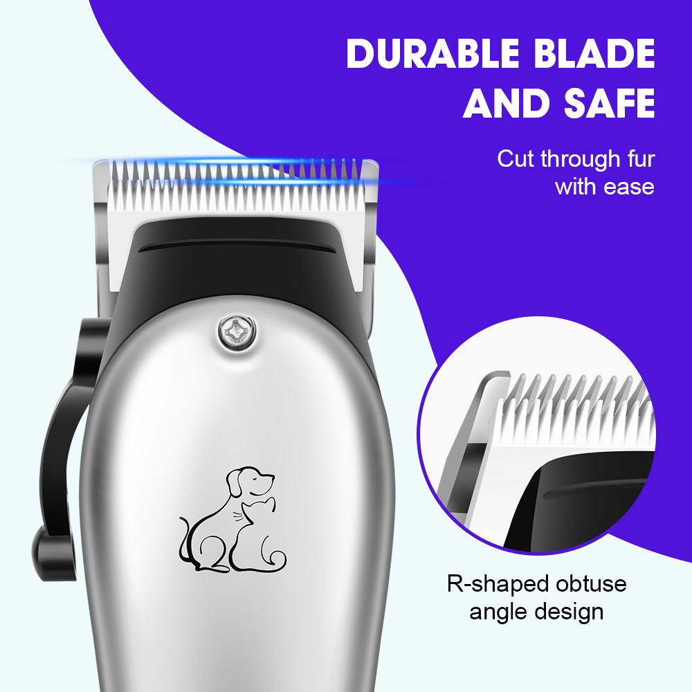 Dog Clipper Dog Hair Clippers Grooming (Pet/Cat/Dog/Rabbit) Haircut Trimmer Shaver Set PetsFader Pet Shaving Machine