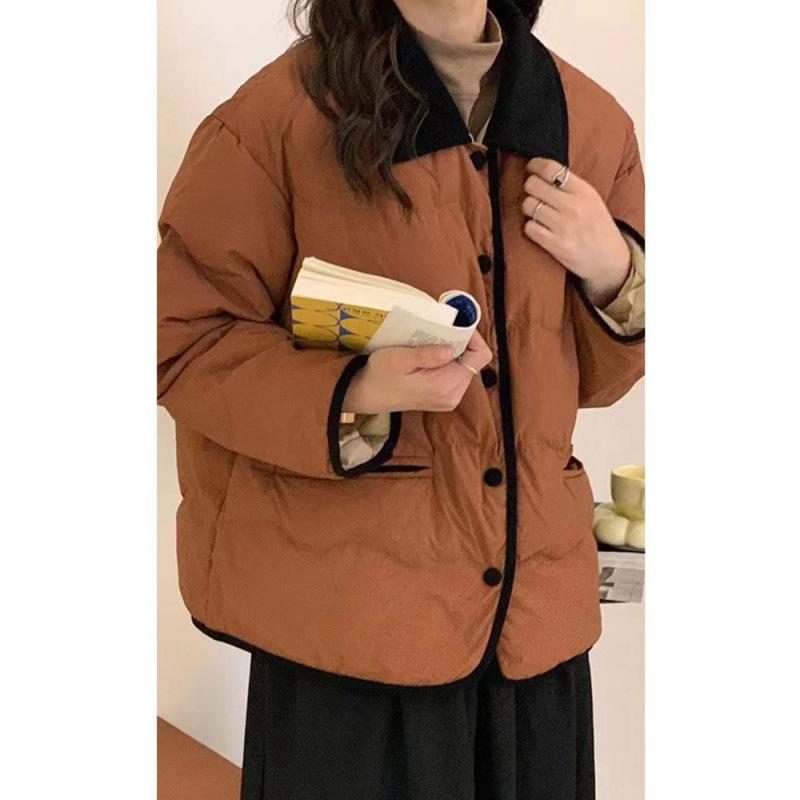 Light Down Cotton-padded Clothes Women's Short Cotton-padded Jackets Winter New Cotton-padded Jackets