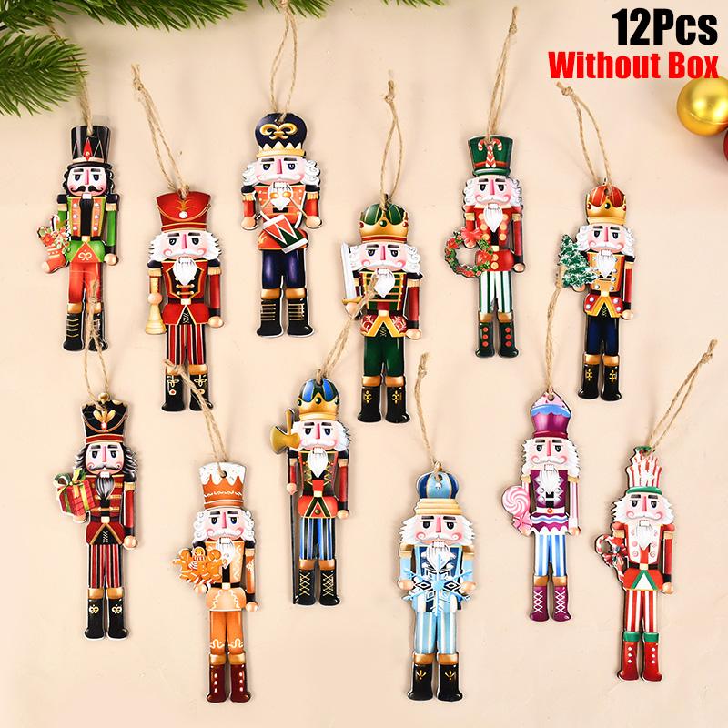 

Рождественский Щелкунчик Солдат Деревянная Подвеска Рождественская Елка Подвесные Украшения 2024 Рождественское Украшение для Дома 2025 Новогодние Подарки