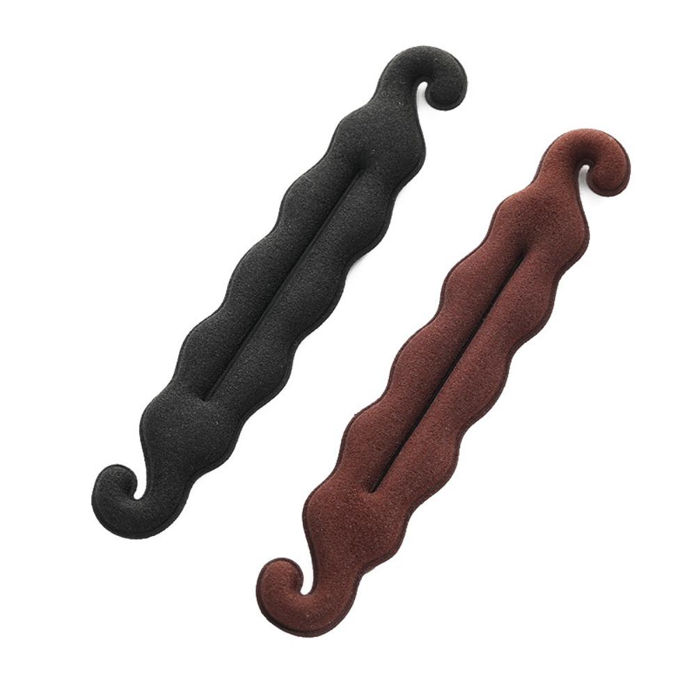 Hair Disk Donut Hair Bun Maker Foam Sponge Clip Bun Curler Braider Hairstyle Twist Maker Women