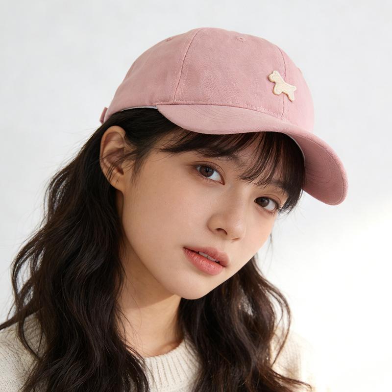 Baseball cap Women's wide brim shows the face Small versatile sun hat Japanese high-quality casual cap