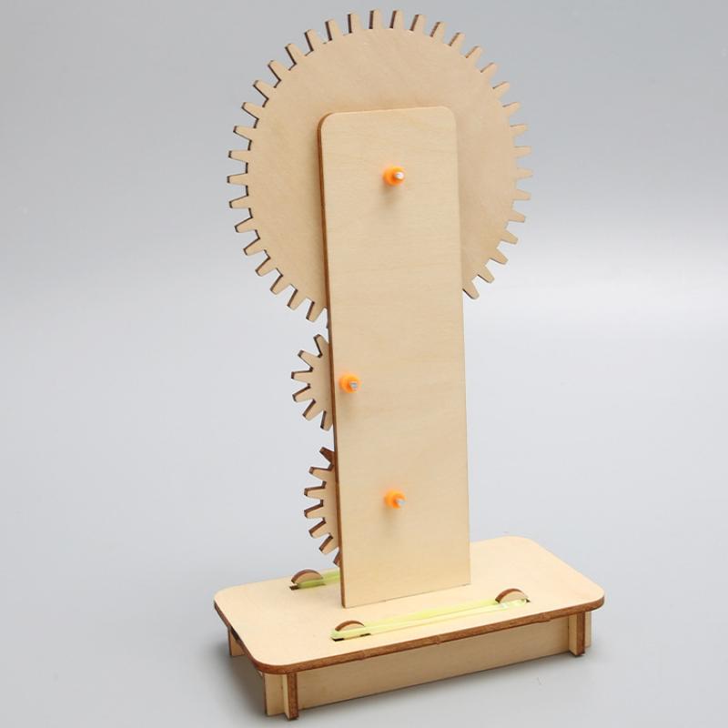DIY Gear Combination Children's Science Experiment Primary School Toy Handmade Science And Technology Small Making Material Gift