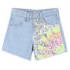 Billieblush Girls Denim Sequin Jean Shorts