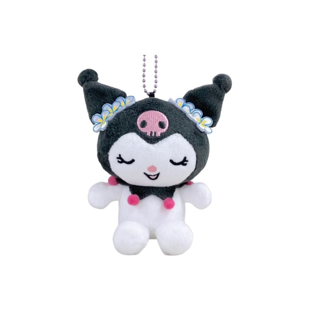 

Nakajima Corporation My Melody Kuromi Mascot Collection Kuromi Flower Plush Toy 11x10x5cm