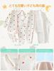 Baby newborn newborn baby birth present [HAYAHARU] clothes, girls' rompers, long-sleeved coveralls, 100% cotton, clothes, front-opening type,