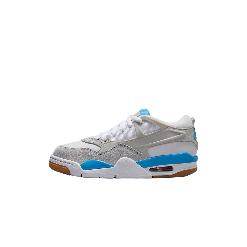 Air Jordan 4 RM GS University Blue Dětské tenisky Bílá Neutrální šedá FQ7938-104