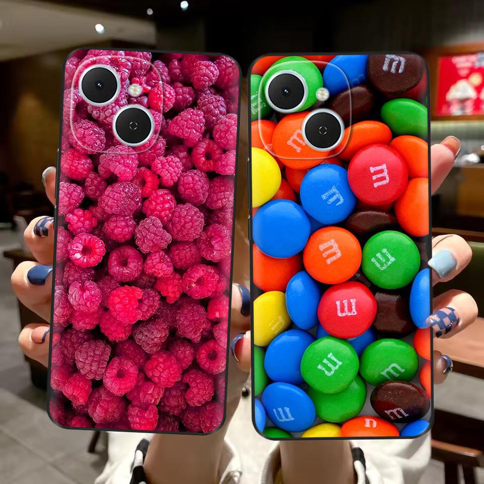 For Tecno Spark 40C Case Flowers Soft Silicone TPU Phone Cases For Tecno Spark 40C Shockproof Cool Wolf Flowers Protective Cover
