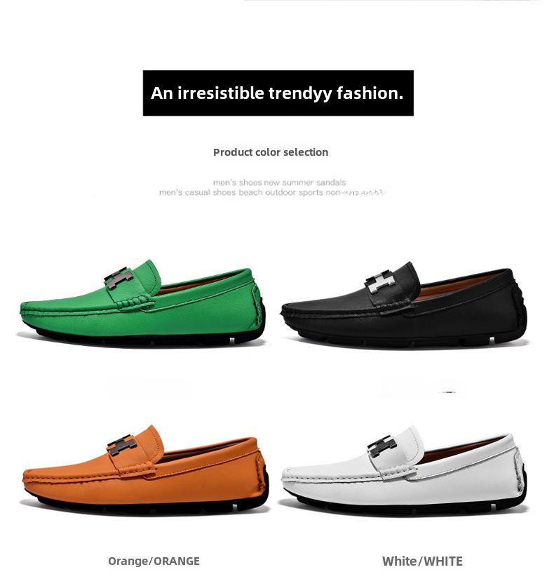 Men's All-Season Toad Leather Shoes - Versatile Outdoor Casuals
