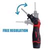 Portable 12V Soldering Iron Set With Double Tips And Wide Temperature Ranges 0-400℃ For DIY Craft And Home Repairs