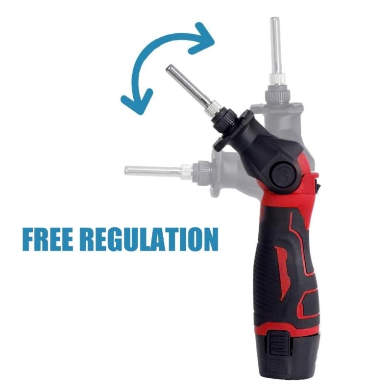Portable 12V Soldering Iron Set With Double Tips And Wide Temperature Ranges 0-400℃ For DIY Craft And Home Repairs