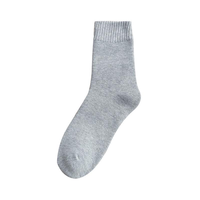 Women's Fleece-Lined Mid-Calf Socks - Warm and Thick for Autumn/Winter