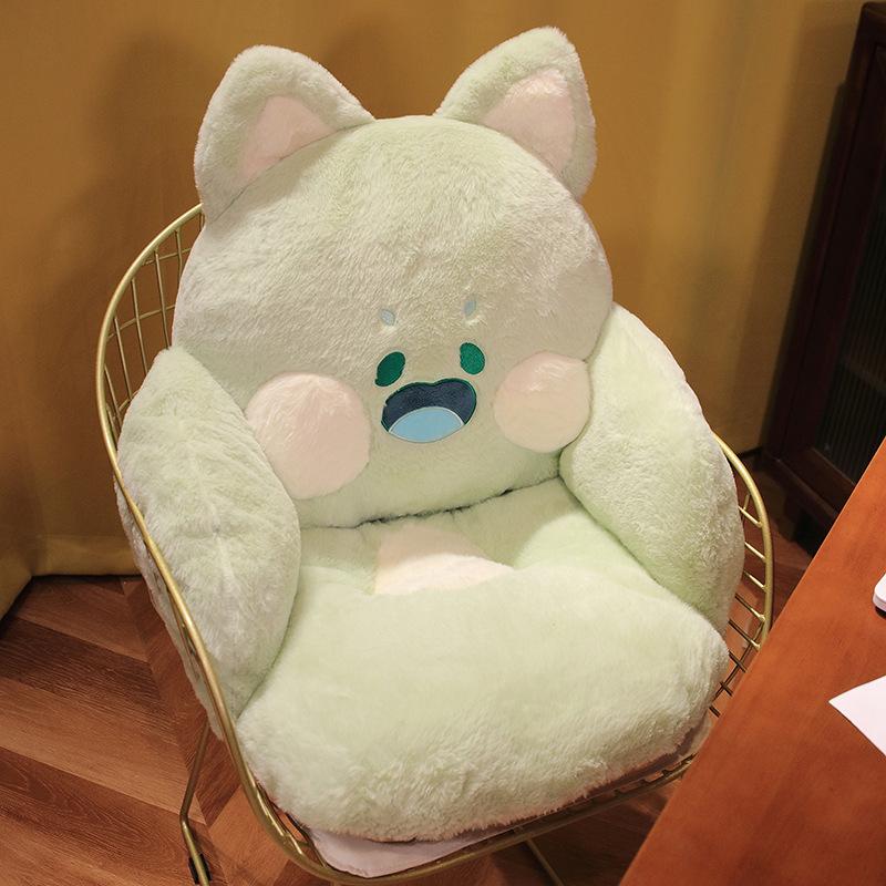 Cat Pillow Animal Seat Cushion Stuffed Plush Sofa Indoor Floor Home Chair Decor Winter Children Girls Birthday Gift