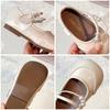 Spring 2026 Girls' Leather Mary Jane Princess Shoes - Soft Sole Performance Style