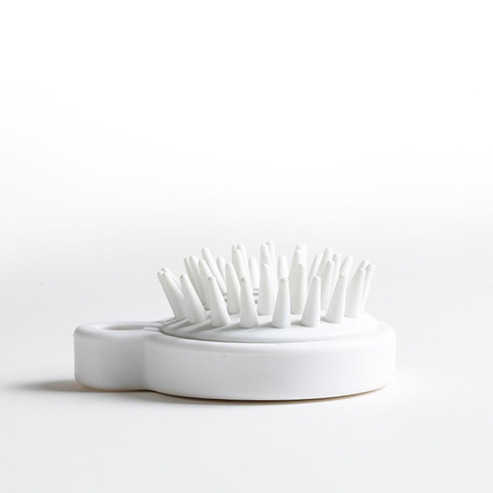 White Hair Washing Comb Comfortable Scalp Massage Brush Handheld Hair Care Tool  Women Men