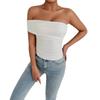 New summer tops, fashionable one-shoulder one-shoulder collar tube top slim fit top temperament for women