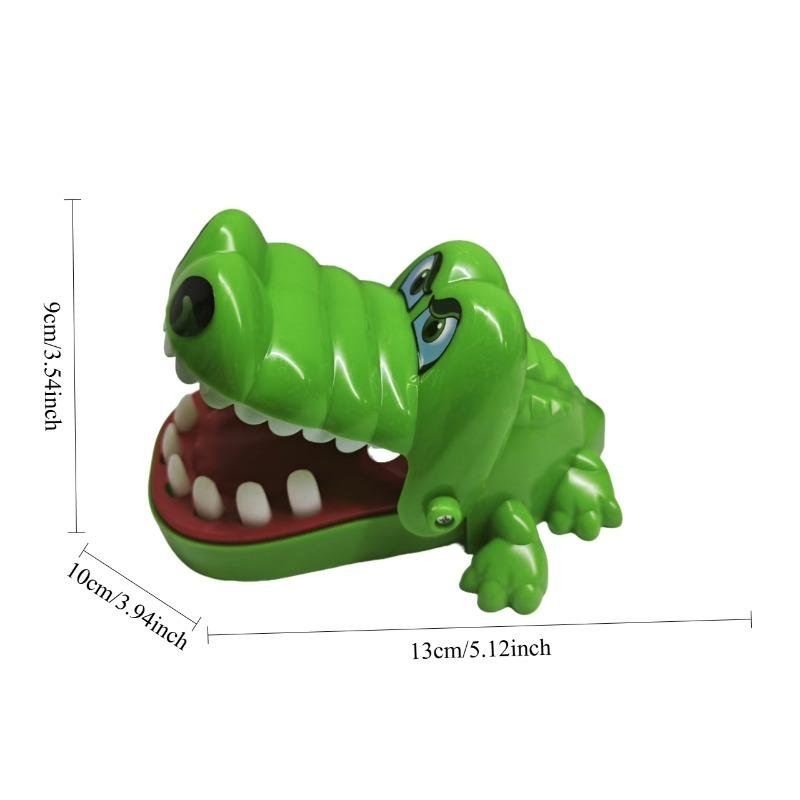 Non-Toxic Children Prank Toy Simulation Crocodile Bite Finger Funny Classic Game Party Funny Toy Decompression Toy For Kids Christmas Gift