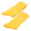 1 Paio Calzini Sportivi Antiscivolo Traspiranti Calzini Protettivi Atletici per Basket Calcio(Giallo )