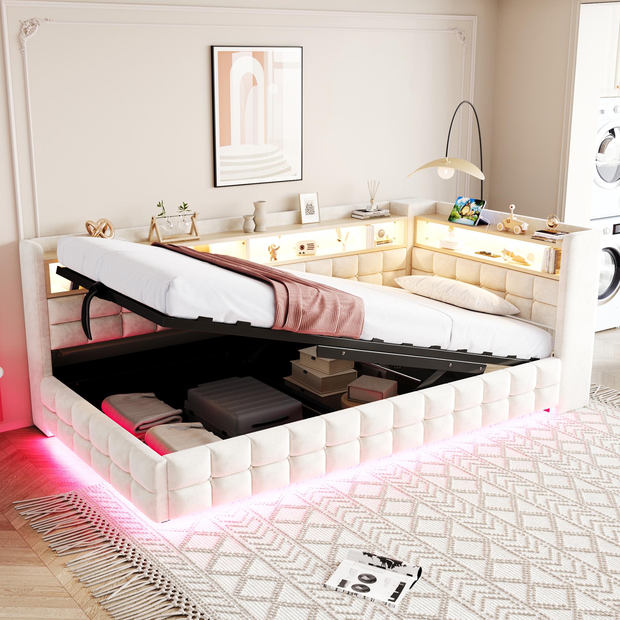 Multifunctional Upholstered Sofa Bed 90 ×