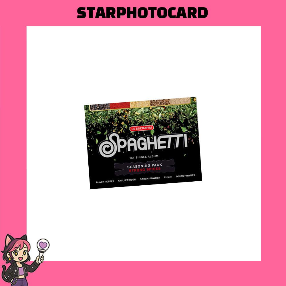 [I LAGER] LE SSERAFIM - 1:A SINGELALBUM SPAGHETTI WEVERSE Ver