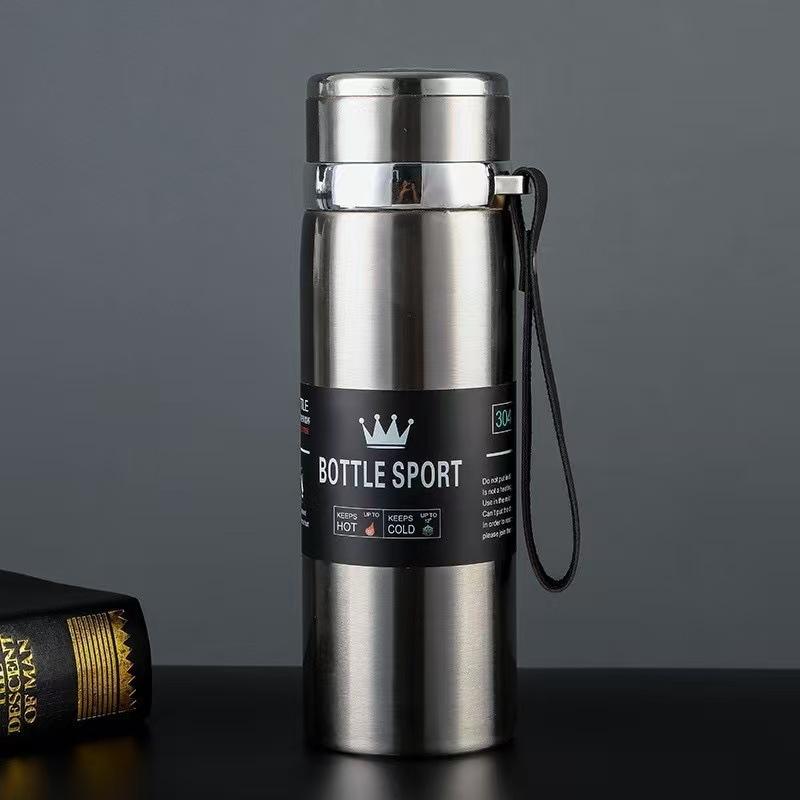 1Pc Thermal Water Bottle Keep Cold and Hot Water Bottle Thermos for Water Tea Coffee Vacuum Flasks Stainless Steel Thermos Bottle