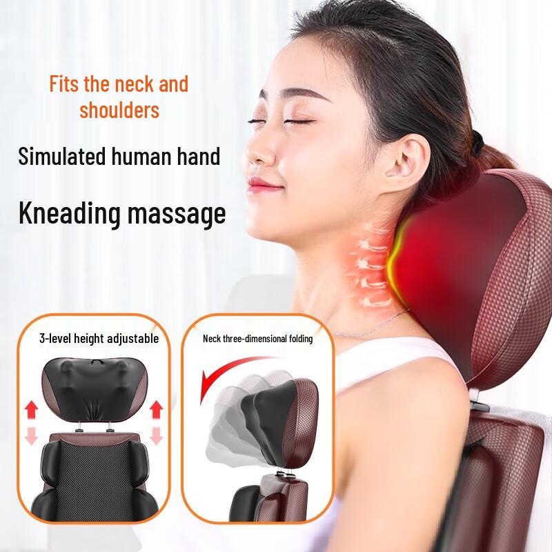 AUX Neck, Shoulder and Back Massage Cushion