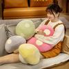 Soft And Cuddly Mushroom Pillow For Home Decor And Kids' Gifts Yellow/grey/pink/green