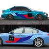 2PCS Car Vinyl Decals Side Body Trims Stickers Graphics Auto Accessories For BMW E46 E90 E60 F30 F10 X3 F25 M3 E30 E36 E92 G20