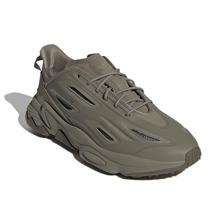 Adidas Originals Ozweego Celox Shock Absorbing Non-Slip Low-Top Sports Casual Shoes Unisex Sneakers Dark-Brown GZ4870